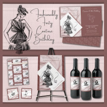 Fashionably Forty Designer Couture Birthday