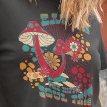 Hippie Soul Trip Summer Vintage Mushroom