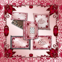 Ruby 40th Wedding Anniversary Collection