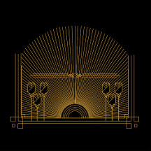 Art Deco Dark Elegant Wedding Collection