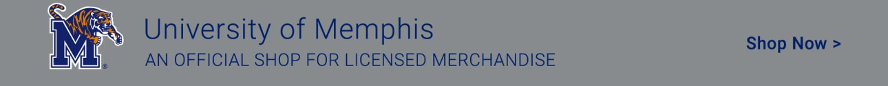 Shop officially licensed merchandise from The University of Memphis.