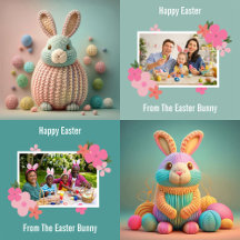 Cute Bunny Easter Cards
