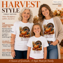 Thanksgiving and Seasonal Fall Clothing