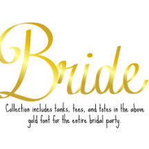 Gold Bridal Party