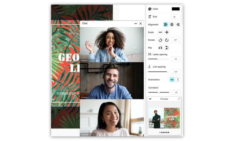 Designtool with Audio / Video
