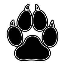 Puppy Paw Prints Designs