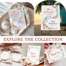 She Is a Catch Ocean Beach Bridal Shower