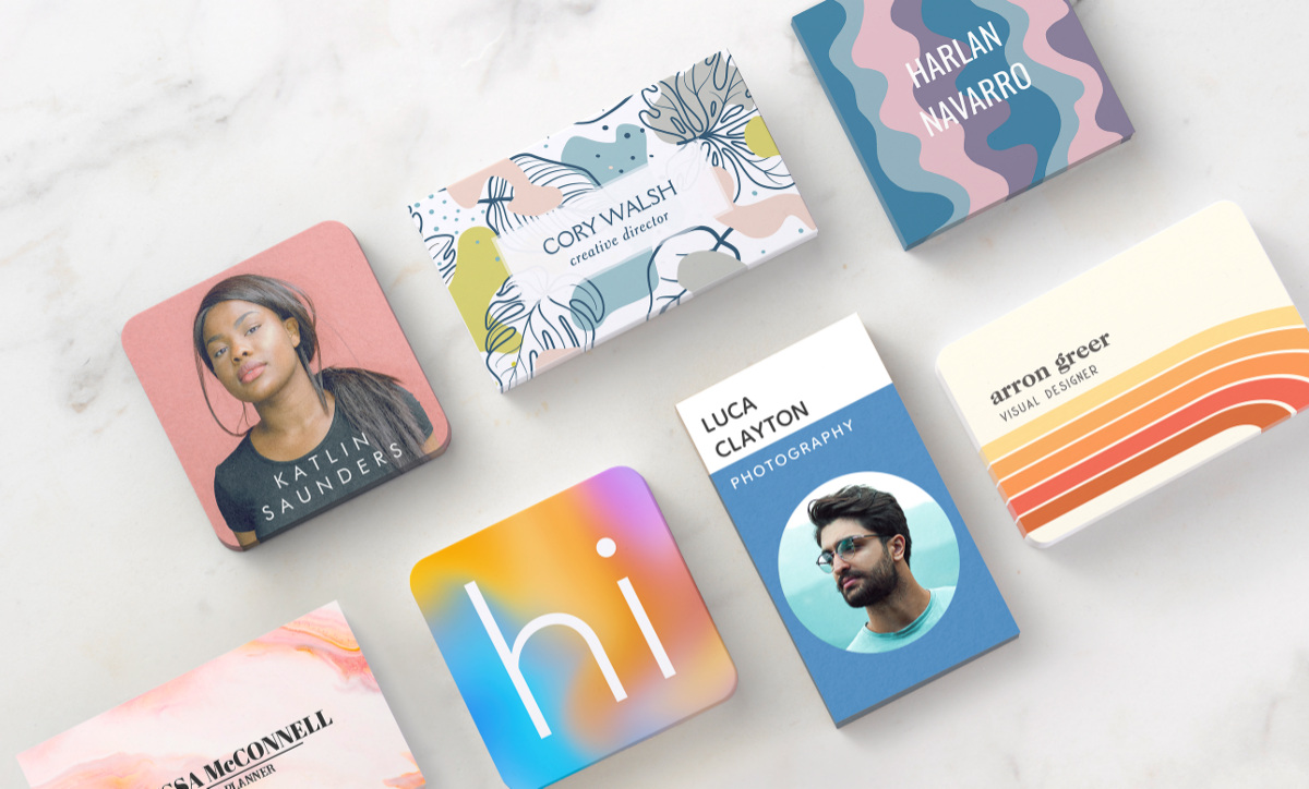 business cards examples photography