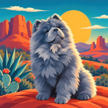 CHOW CHOW • BLUE