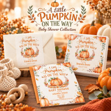 A little pumpkin on the way baby shower