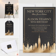 New York City Skyline Party Collection 