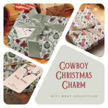 Cowboy Christmas Charm