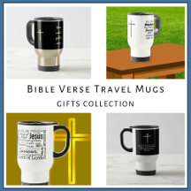 Bible Verse Travel Mugs
