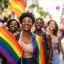 Love Is Love: Pride Rainbow Glitter LGBTQIA+ 