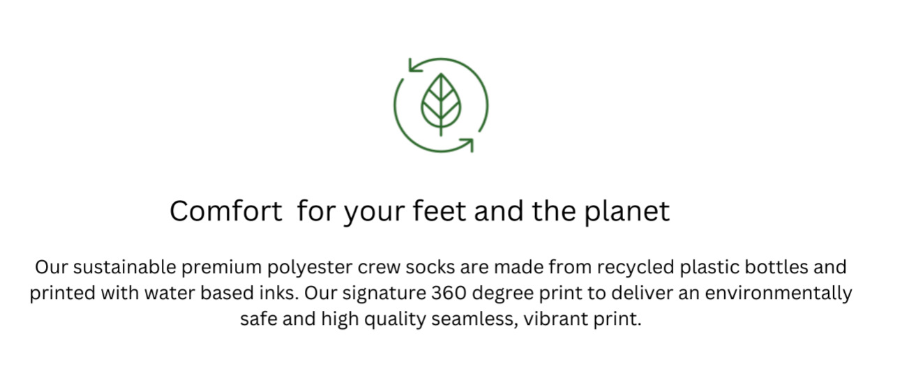 eco friendly socks