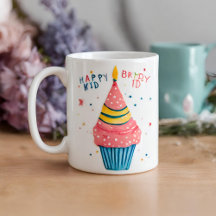 Kid's Birthday Mugs Collection