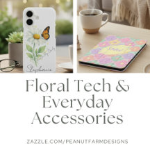 Floral Tech & Everyday Accessories