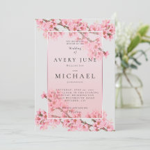 Floral | Pink Blush Cherry Blossom Wedding 