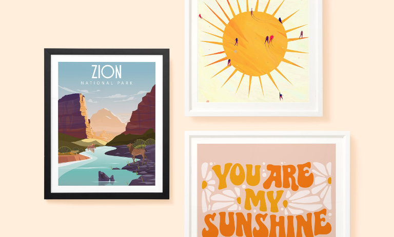 Save up to 40% on posters