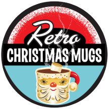Retro Christmas Mugs