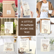 A Little Pumpkin is on the Way Boho Baby Shower