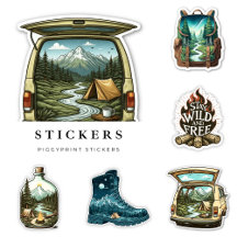 | Camping Stickers | 