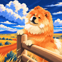 CHOW CHOW - GUS