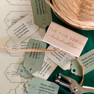 #Zazzle #ZazzleMade on Social: Custom Hang Tags