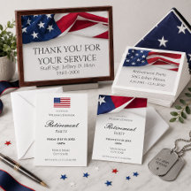 Patriotic Veteran Military Retirement