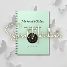 End of Life Planning Notebooks
