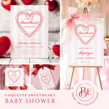 Bow Sweetheart Baby Shower