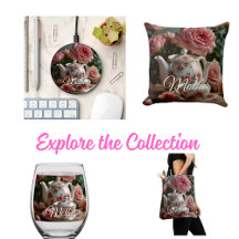 Pink Cabbage Rose Tea 