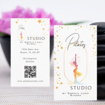 Luxury Gold Stars Beauty Studio Salon Business