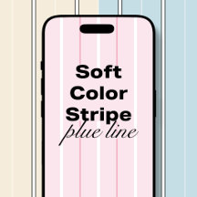 Soft Color Vertical Stripe Pattern Plus Line ver1