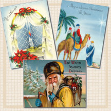 Vintage Christmas Postcards