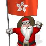 Santa Claus Christmas World Flags