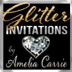 Glitter Invitations™ by Amelia Carrie