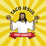 Taco Jesus Hot Sauce Apparel and Accessories
