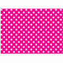 Fuschia Pink and White Polka Dot Table Lamp | Zazzle