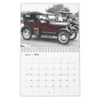 Vintage Car Calendar Zazzle