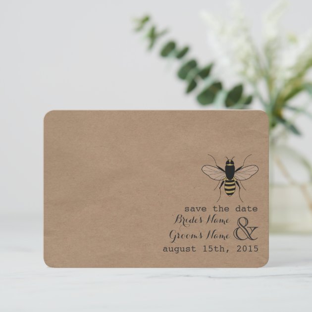 Cardstock Nspired Honey Save The Date