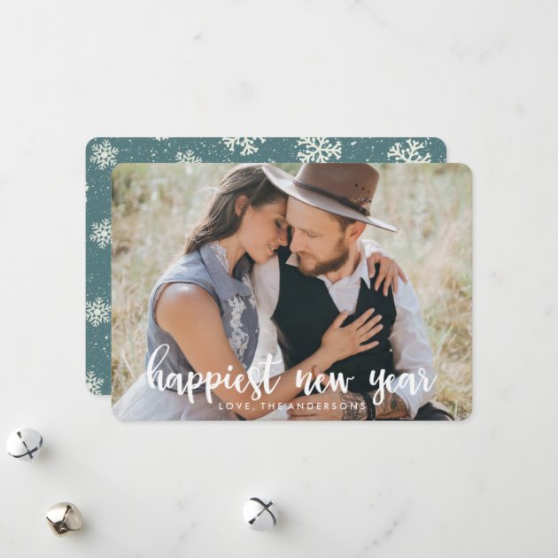 Happiest New Year | Holiday Photo Card