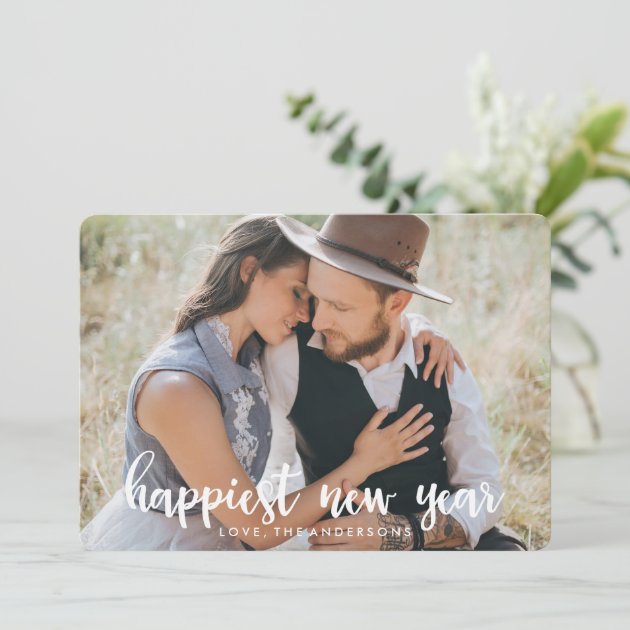 Happiest New Year | Holiday Photo Card
