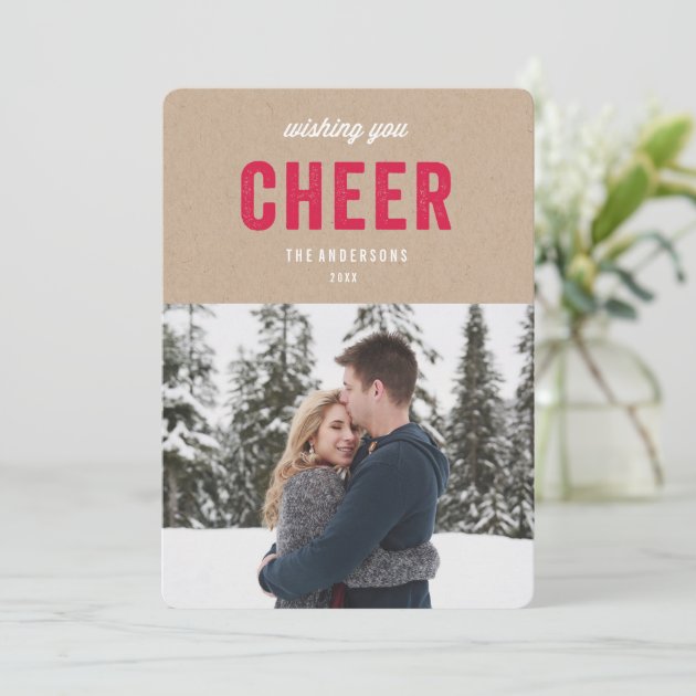 Cheer | Holiday Photo Card