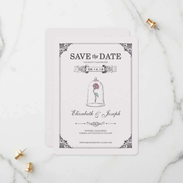 Beauty And The Beast | Fairy Tale - Save The Date