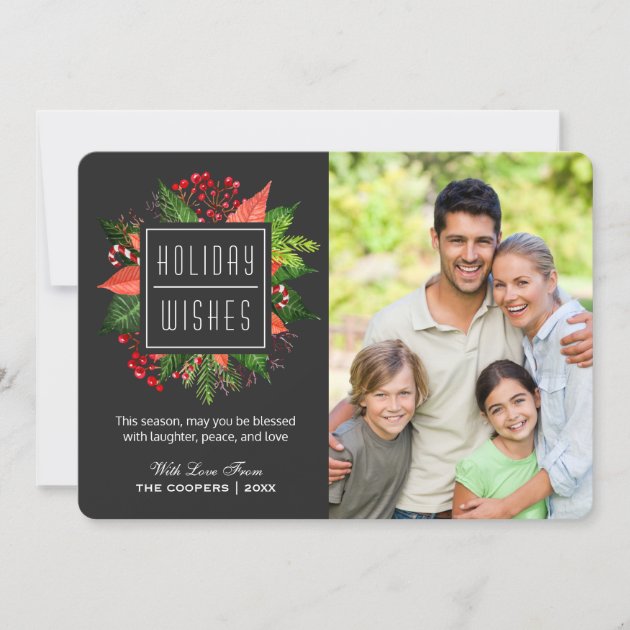 Holiday Wishes And Sayings Christmas Family Photo