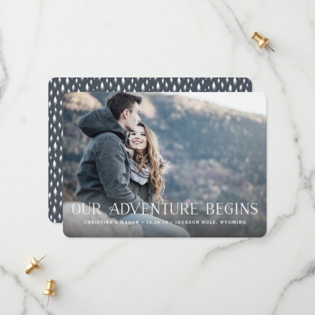 Our Adventure Begins | Photo Save The Date