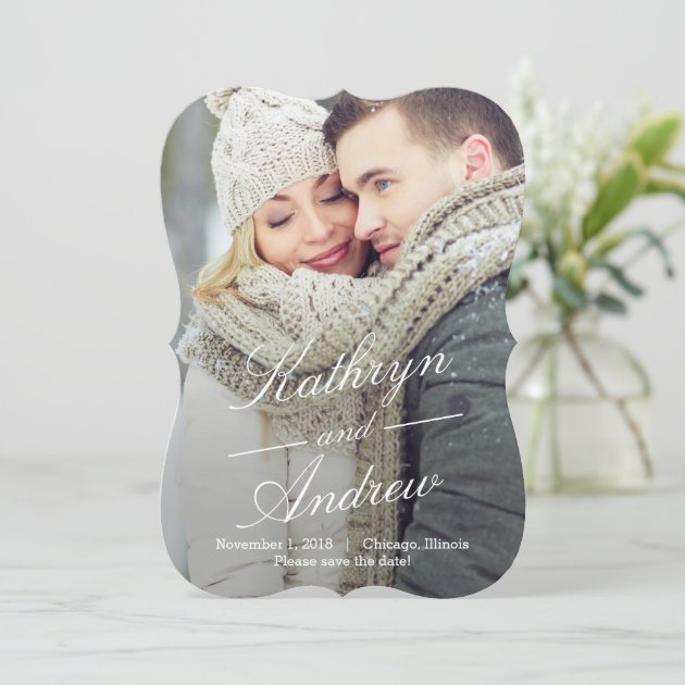 Simply Us Photo Save The Date Cards