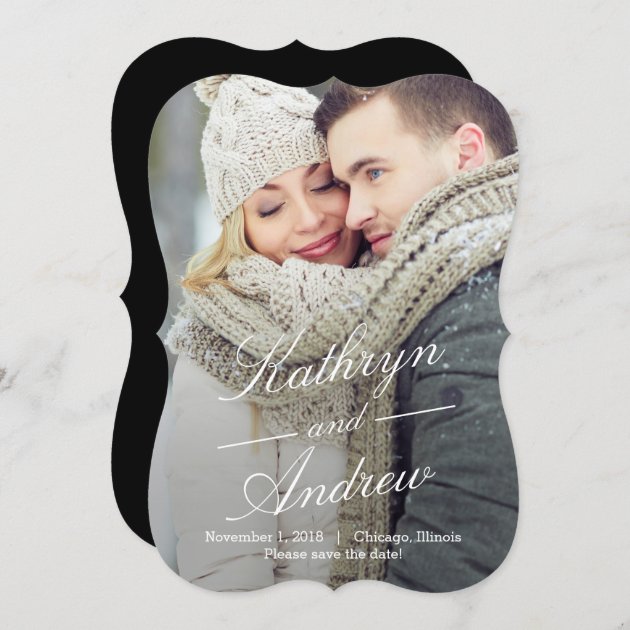 Simply Us Photo Save The Date Cards