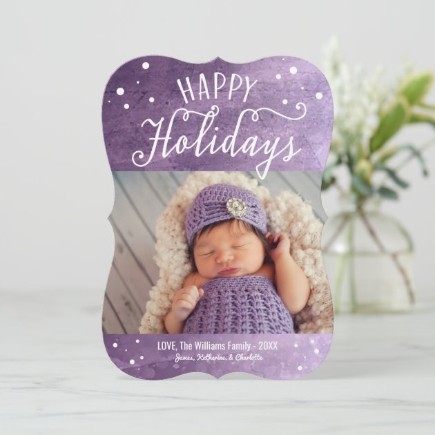 Happy Holidays | Photo Greeting Card